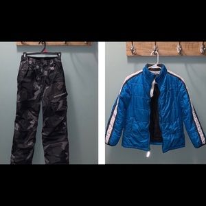 ZERO Xposure snow pants/jacket  💙 Boys 10/12